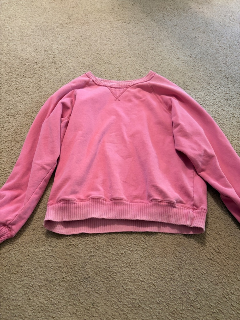 American Eagle Outfitters Pink Crewneck Sweatshirt